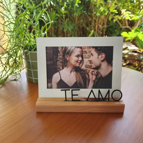 Porta Retrato 10X15Cm Te Amo
