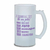Caneca De Chopp Personalizada Vidro Jateado 475Ml