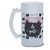 Caneca Chopp Mãe de Gato Vidro Jateado 475ml