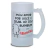 Caneca Chopp Flork Amor Igual Bumbum Gr Vidro Jateado 475ml na internet