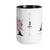 Imagem do Caneca Sua Inicial Flor Rosa