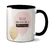 Caneca Aniversário Balão Dourado Com Foto
