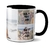 Caneca Personalizada Com 5 Fotos