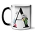 Caneca Sua Inicial Flor Colorida - comprar online