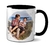 Caneca Personalizada 2 Fotos Mini Coração