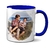 Caneca Personalizada 2 Fotos Mini Coração - Caneca Personalizada - AShow Presente 
