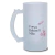 Caneca Chopp Mãe Força Beleza Vidro Jateado 475ml