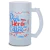 Caneca Chopp Pai Nascido Pra Jogar Flor Vidro Jateado 475ml na internet