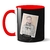 Caneca Aniversário Preto Bigode Com Foto - loja online