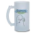 Caneca Chopp Profissão Químico Vidro Jateado 475ml