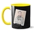 Caneca Aniversário Preto Bigode Com Foto - loja online
