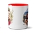 Imagem do Caneca Personalizada 2 Fotos Mini Coração