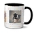 Caneca Personalizada Com 3 Fotos Corações