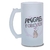 Caneca Chopp Amizade Amigas Loucas Vidro Jateado 475ml