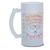 Caneca Chopp Amizade Desdentadas Juntas Vidro Jateado 475ml