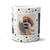 Caneca Personalizada Com 3 Fotos Pet - comprar online