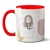 Caneca Aniversário Balão Dourado Com Foto - loja online