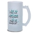 Caneca Chopp Positividade Deus Ouve Vidro Jateado 475ml na internet