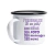 Caneca Esmaltada Personalizada Com Borda Preta 235 Ml - comprar online