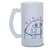 Caneca Chopp Mãe De Gato Flork Vidro Jateado 475ml