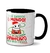 Caneca Natal Flork Merece o Mundo