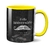 Caneca Aniversário Preto Bigode Com Foto
