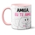 Caneca Amiga Eu Te Amo - comprar online