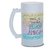 Caneca Chopp Amizade Melhor Amiga Vidro Jateado 475ml