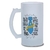 Caneca Chopp Pai Feliz Dia Vidro Jateado 475ml