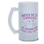 Caneca Chopp Amizade Te Achava Chata Vidro Jateado 475ml