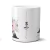 Caneca Sua Inicial Flor Rosa - comprar online
