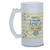 Caneca Chopp Amizade Irmã Vidro Jateado 475ml