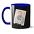 Caneca Aniversário Preto Bigode Com Foto - comprar online