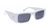 Anteojos De Sol Vulk 80`S Shiny White Black Polarizado - comprar online