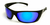 Anteojos De Sol Rusty And Now Matt Black Blue Mirror