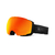 Antiparras Ombak Pipeline Matte Black Red Fire