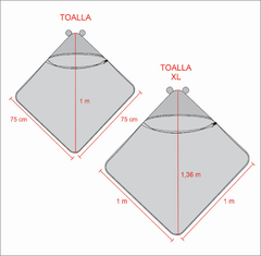 TOALLA XL HOJAS en internet