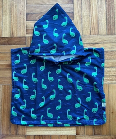 PONCHO TOALLA BEBE DINOS