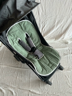 CUBRE COCHECITO REVERSIBLE - VICHY VERDE en internet