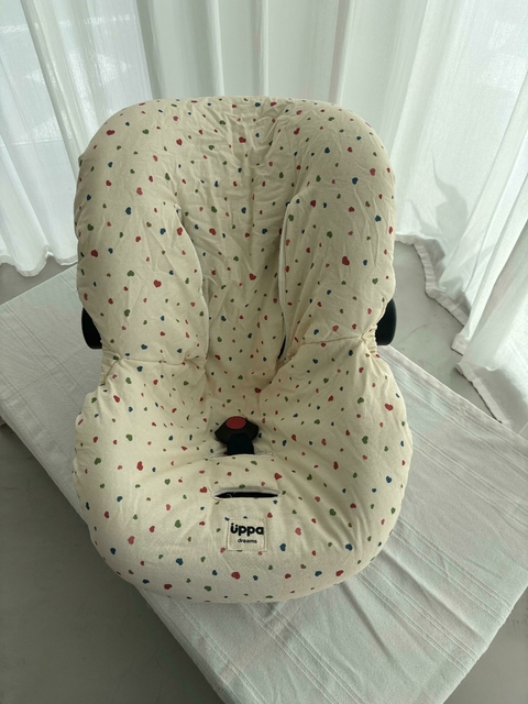 CUBRE HUEVITO REVERSIBLE - CORAZONES - comprar online