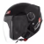 Capacete Preto New Liberty Three N° 60 Pro Tork Cap-490pt - MOTO J.A Peças e Acessórios.