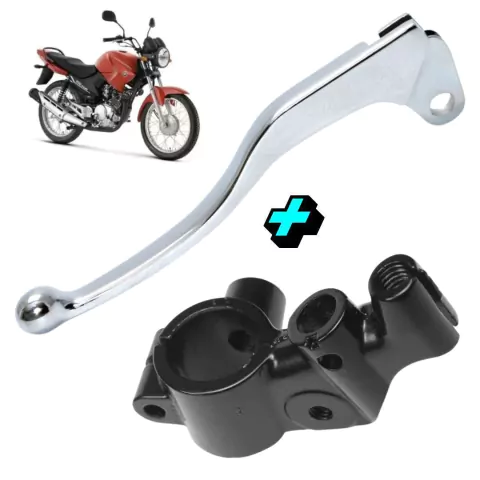 Kit Manete e Manicoto Embreagem Polido Factor YBR 125 2009