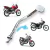 Pedal Freio Honda Cg Titan 150 2004 Até 2008 160 Start FAN - comprar online