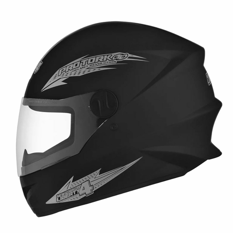 Capacete Preto fosco NEW Liberty Four N° 60 Pro Tork