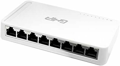 Switch Ghia 8 puertos RJ45 100mbps