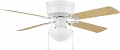 Ventilador de Techo Con Luz y 4 Aspas Reversibles | 42 Pulgadas (107 cm),