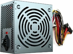 Quaroni Fuente de Poder QPSU-02. Potencia hasta 600W, Ventilador 12 cm, conexión a MoBo 20+4 Pines, 2 SATA - CM | Ahorita lo Pides, Ahorita lo Recibe