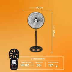 VENTILADOR TAURUS MARTE 3 EN 1