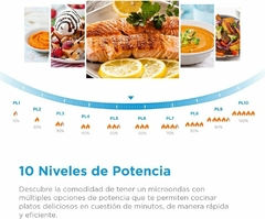 Horno de Microondas 0.7 Pies MIDEA MMDF07S2WW