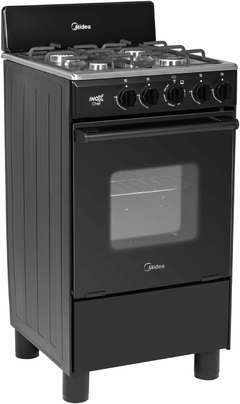 Estufa de piso 4 quemadores Midea en color Negro en internet